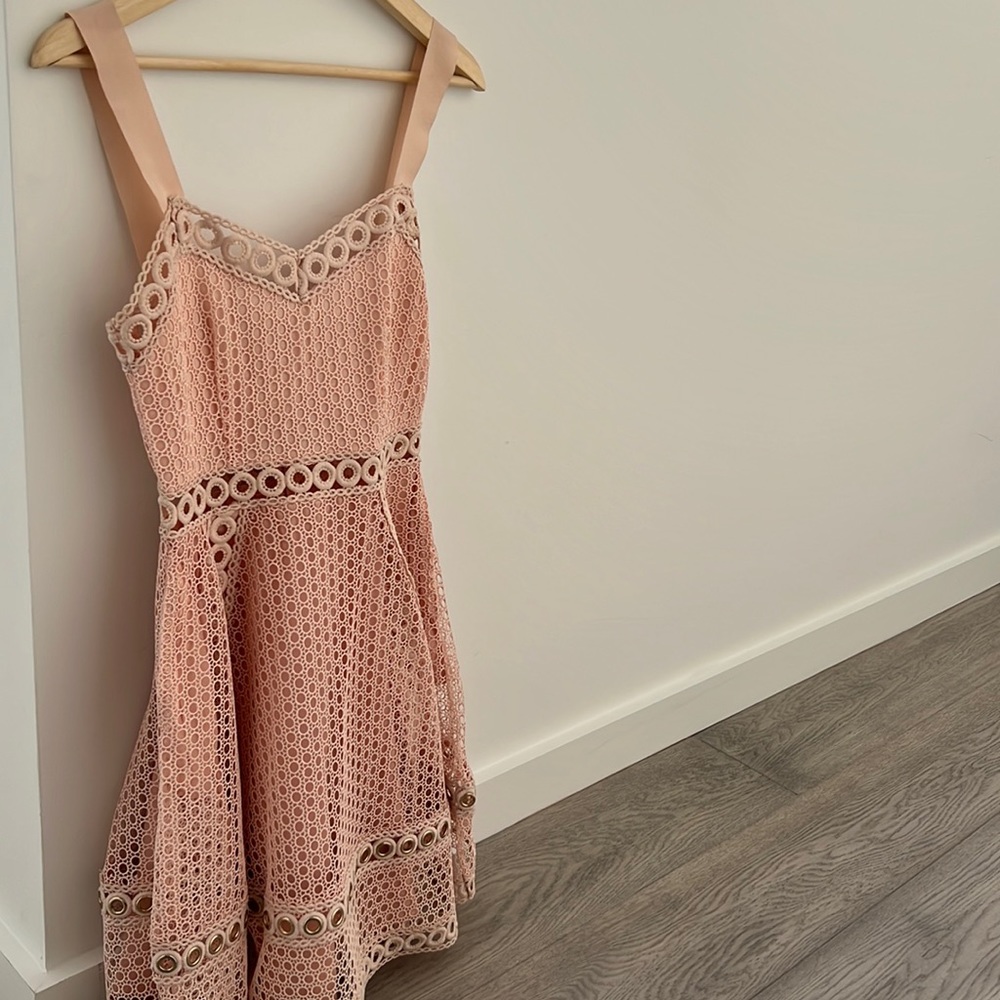 Maje dress size 6 (fits a 6/M). Worn once to wedding.